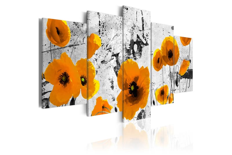 Tavla Poppies In The Royal Color 100x50, Artgeist sp. z o. o.