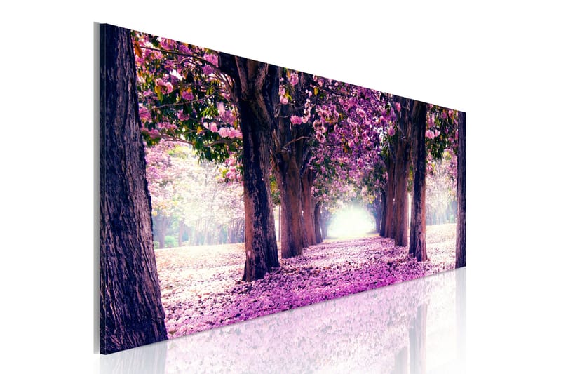 Tavla Purple Spring 150x50, Artgeist sp. z o. o.