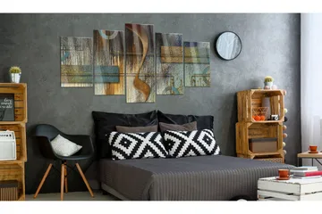 Tavla På Akryl Exotic Note 100x50 - Artgeist sp. z o. o. - Inredning & dekor - Tavlor & konst
