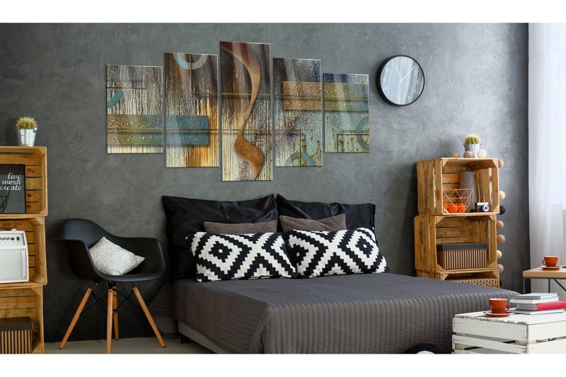 Tavla På Akryl Exotic Note 100x50 - Artgeist sp. z o. o. - Inredning & dekor - Tavlor & konst
