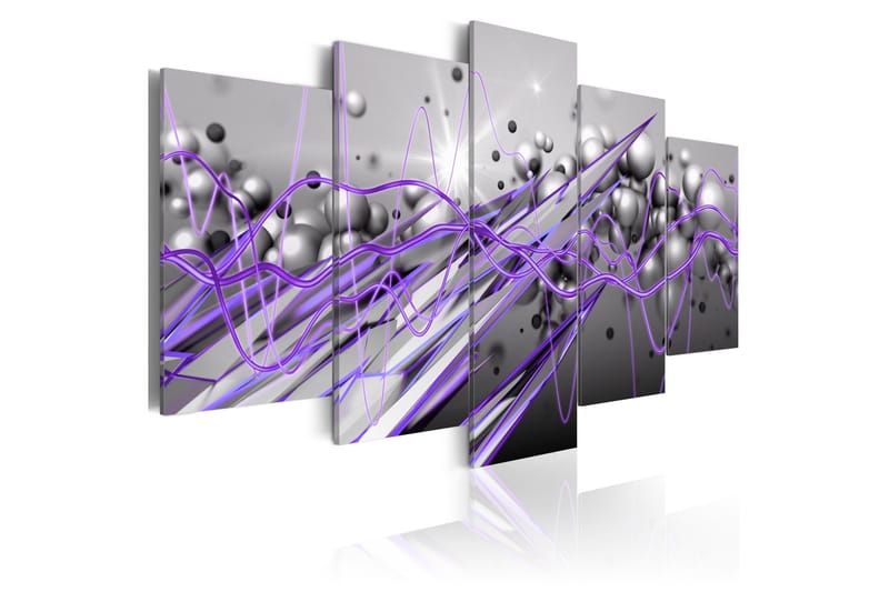 Tavla Purple Strike 100x50, Artgeist sp. z o. o.