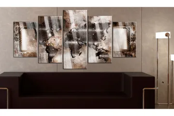 Tavla På Akryl Platinum Map 100x50 - Artgeist sp. z o. o. - Inredning & dekor - Tavlor & konst