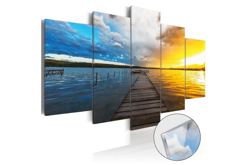 Tavla På Akryl Lake Of Dreams 100x50, Artgeist sp. z o. o.