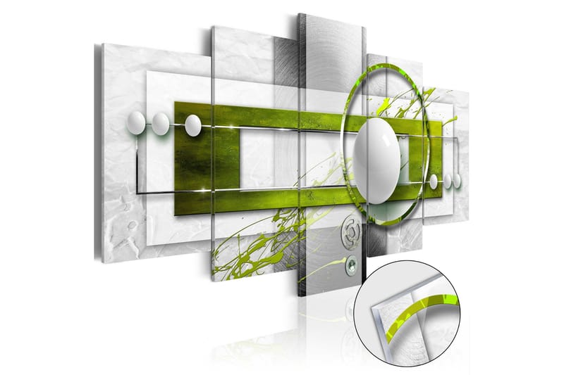 Tavla På Akryl Green Energy 100x50 - Artgeist sp. z o. o. - Inredning & dekor - Tavlor & konst
