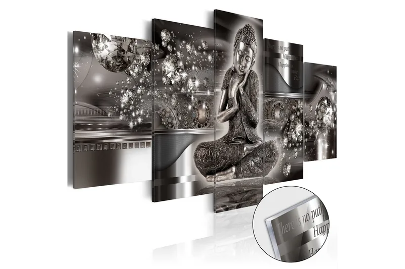 Tavla På Akryl Silver Serenity 100x50, Artgeist sp. z o. o.