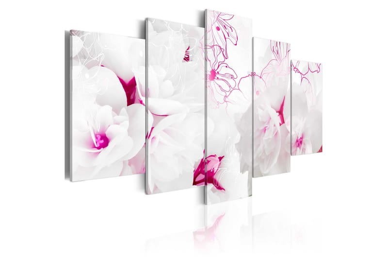 Tavla Pink Gossamer 200x100, Artgeist sp. z o. o.