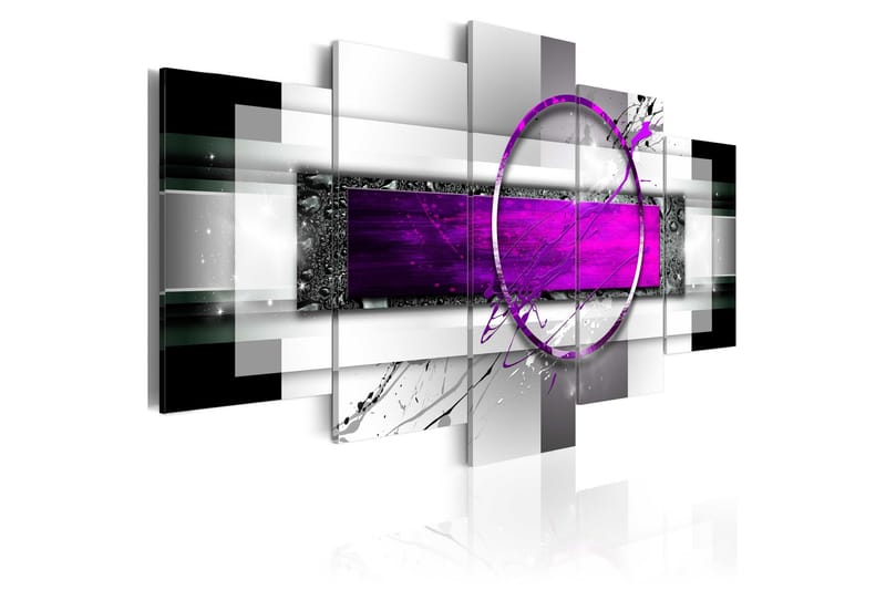 Tavla Purple Rim 100x50, Artgeist sp. z o. o.