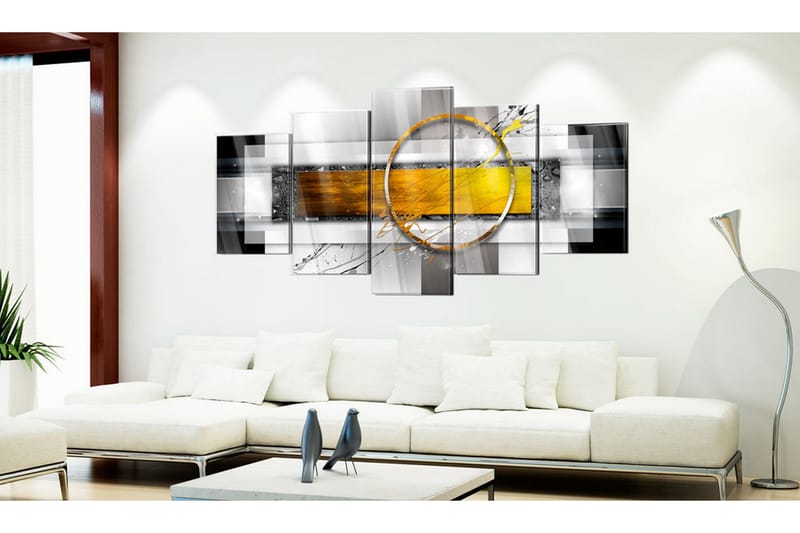 Tavla På Akryl Golden Shot 100x50 - Artgeist sp. z o. o. - Inredning & dekor - Tavlor & konst