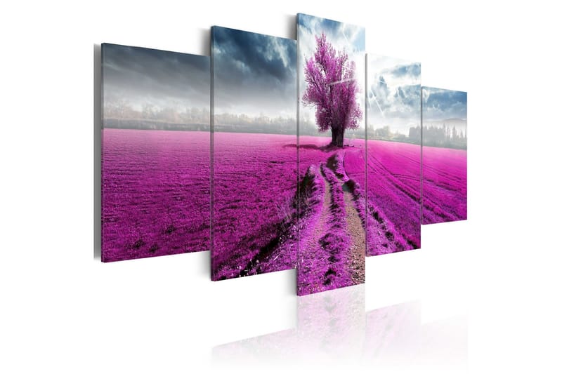 Tavla Purple Land 100x50, Artgeist sp. z o. o.
