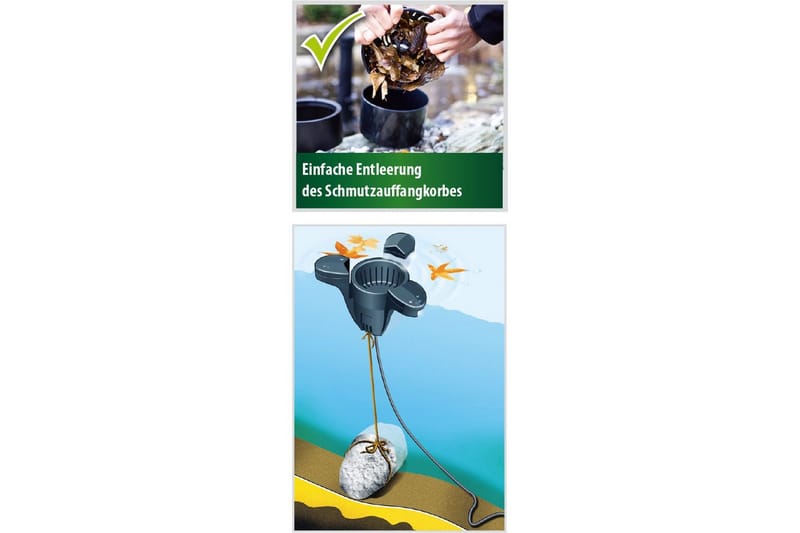 Dammskimmer Heissner Flytande 2500 l/h - Inredning & dekor - Trädgårdsdekoration - Damm & fontän - Filter för dammar