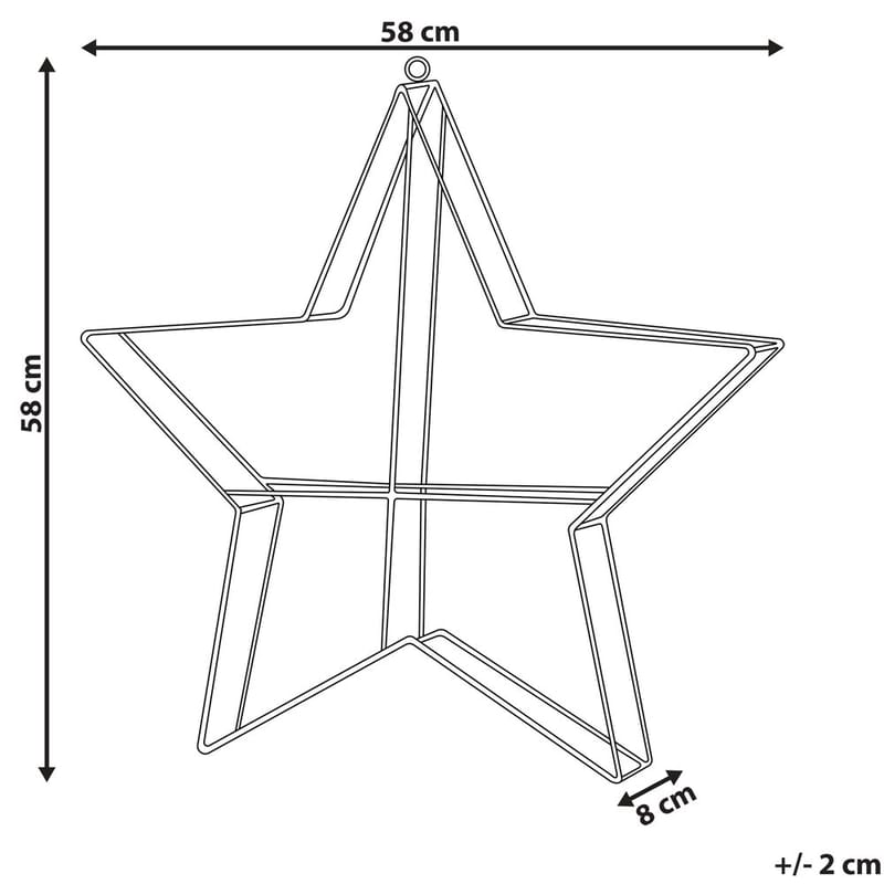 Hängande Juldekoration Utomhus Kurula - Inredning & dekor - Trädgårdsdekoration - Fasaddekor - Fasadsiffra & husnummer