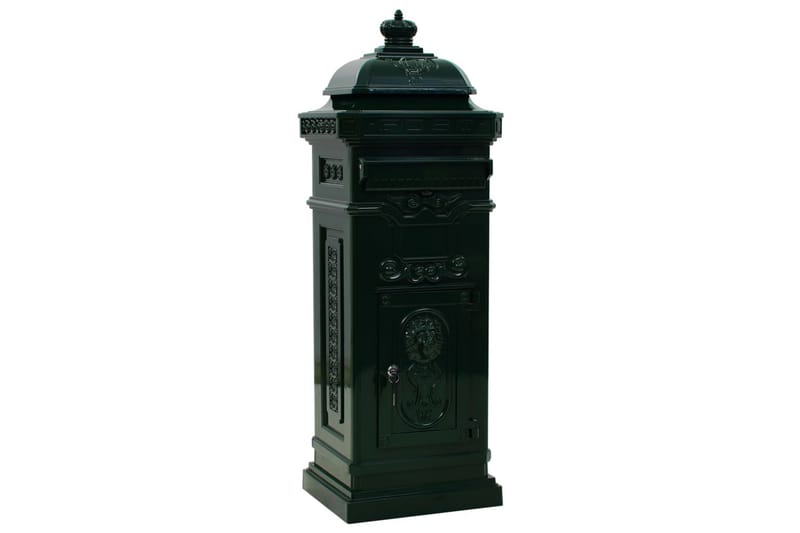 Markpostlåda vintage stil rostfri aluminium grön - Grön - Inredning & dekor - Trädgårdsdekoration - Postlåda & post - Brevlåda