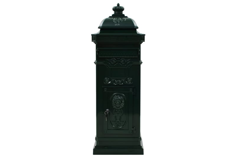 Markpostlåda vintage stil rostfri aluminium grön - Grön - Inredning & dekor - Trädgårdsdekoration - Postlåda & post - Brevlåda