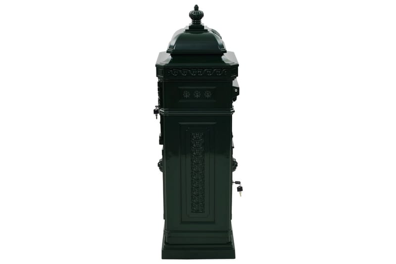 Markpostlåda vintage stil rostfri aluminium grön - Grön - Inredning & dekor - Trädgårdsdekoration - Postlåda & post - Brevlåda