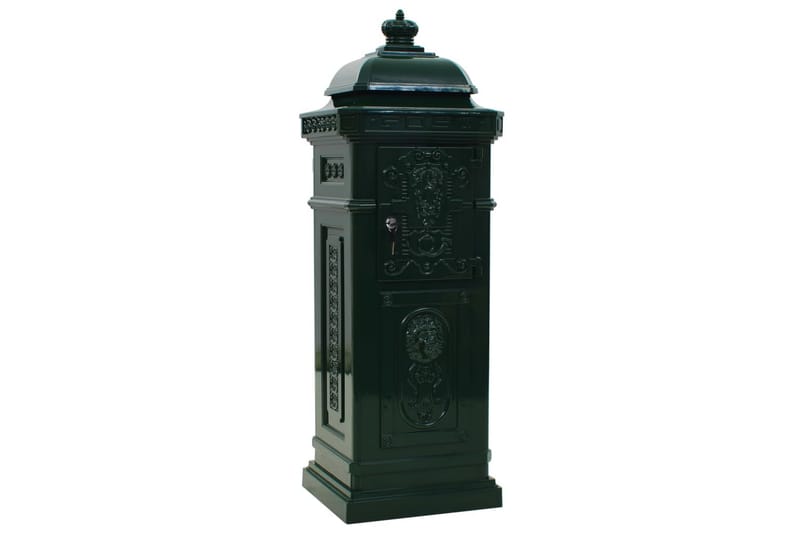Markpostlåda vintage stil rostfri aluminium grön - Grön - Inredning & dekor - Trädgårdsdekoration - Postlåda & post - Brevlåda