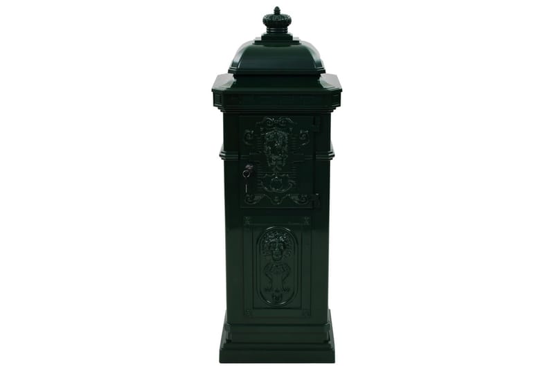 Markpostlåda vintage stil rostfri aluminium grön - Grön - Inredning & dekor - Trädgårdsdekoration - Postlåda & post - Brevlåda
