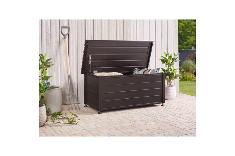 Låda Campalto Brun, 113x50x52 cm - Brun, 113x50x52 cm - Inredning & dekor - Trädgårdsdekoration - Postlåda & post - Fastighetsbox