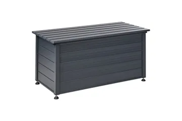 Låda Campalto Grå, 123x60x60 cm - Grå, 123x60x60 cm - Utemöbler - Dynförvaring & möbelskydd - Dynboxar & dynlådor