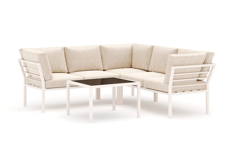 Ariany Soffgrupp Utomhus  5-sits, Beige