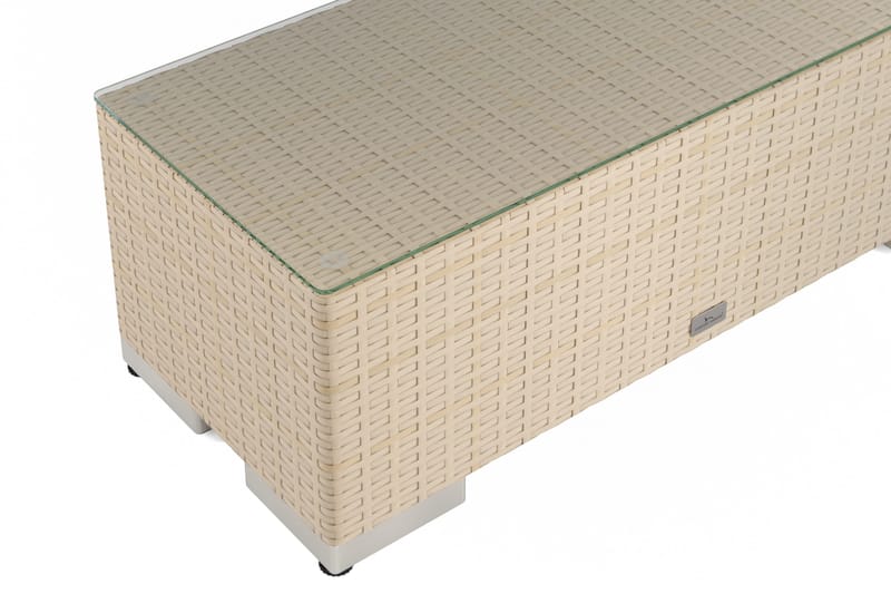 Bahamas Avslut utomhus 38x90 cm - Beige - Utemöbler - Övrigt utemöbler - Modulsoffa utomhus - Övriga moduler utesoffor