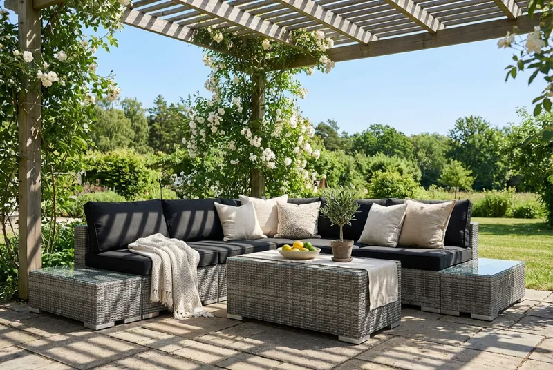 Bahamas Avslut utomhus 38x90 cm - Grå - Utemöbler - Övrigt utemöbler - Modulsoffa utomhus - Övriga moduler utesoffor