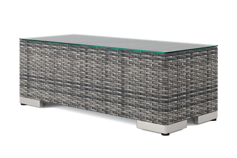 Bahamas Avslut utomhus 38x90 cm - Grå - Utemöbler - Övrigt utemöbler - Modulsoffa utomhus - Övriga moduler utesoffor