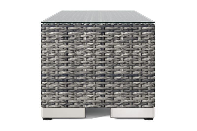 Bahamas Avslut utomhus 38x90 cm - Grå - Utemöbler - Övrigt utemöbler - Modulsoffa utomhus - Övriga moduler utesoffor