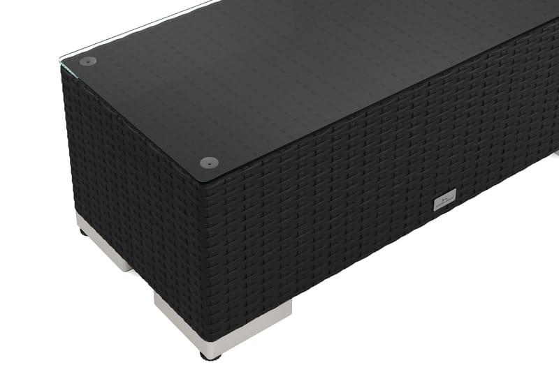 Bahamas Avslut utomhus 90 cm - Svart - Utemöbler - Övrigt utemöbler - Modulsoffa utomhus - Övriga moduler utesoffor