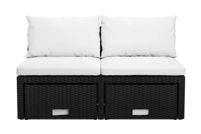 Bahamas Balkongsoffa med Pallar