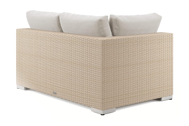 Bahamas Högermodul utomhus 140 cm - Beige - Utemöbler - Övrigt utemöbler - Modulsoffa utomhus - Högermodul utesoffa
