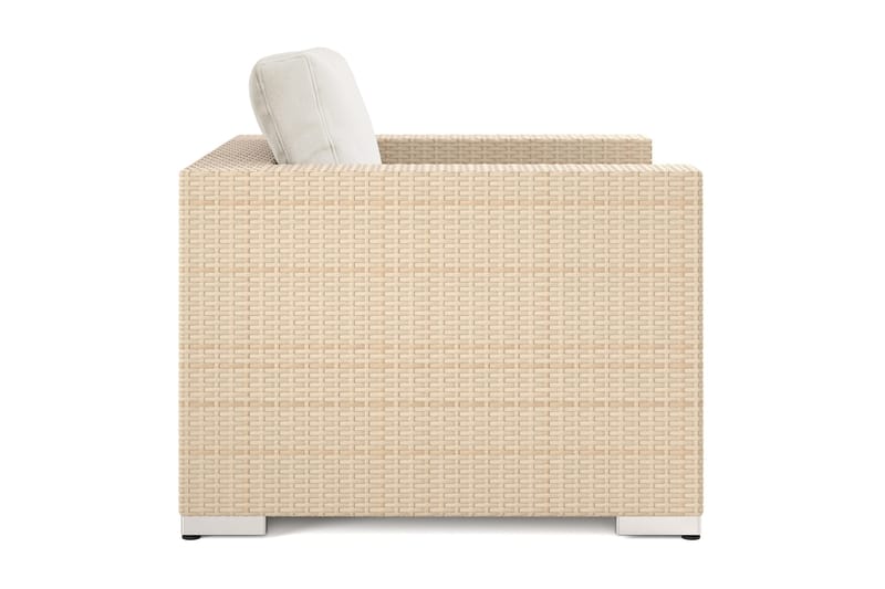 Bahamas Loungefåtölj utomhus i konstrotting - Beige - Utemöbler - Utestolar & fåtöljer - Utefåtöljer & loungefåtöljer