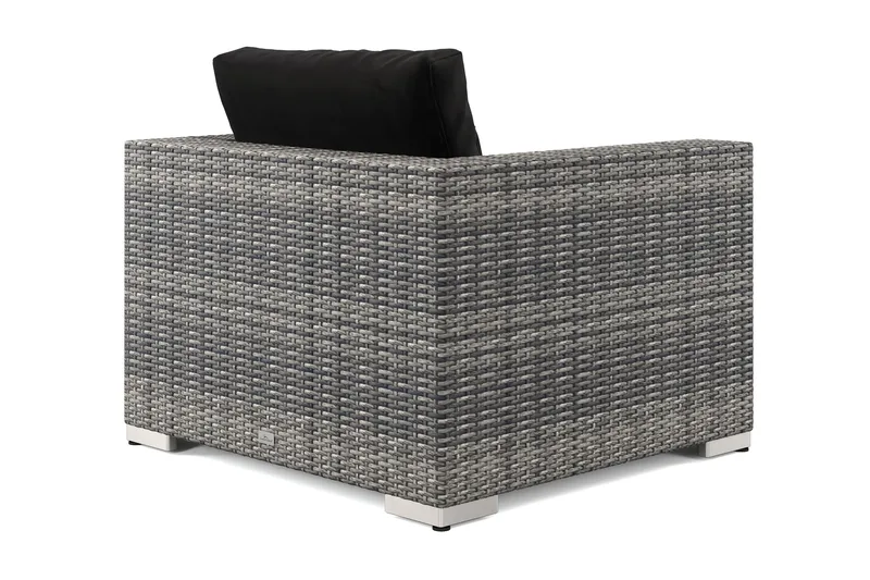 Bahamas Loungefåtölj utomhus i konstrotting - Grå - Utemöbler - Utestolar & fåtöljer - Utefåtöljer & loungefåtöljer
