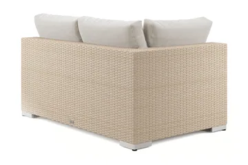 Bahamas Vänstermodul utomhus 140 cm - Beige - Utemöbler - Övrigt utemöbler - Modulsoffa utomhus - Högermodul utesoffa