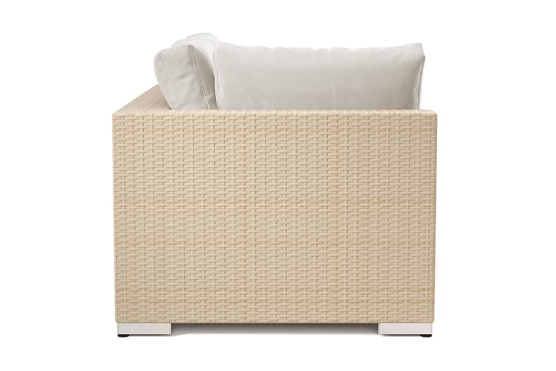 Bahamas Vänstermodul utomhus 140 cm - Beige - Utemöbler - Övrigt utemöbler - Modulsoffa utomhus - Högermodul utesoffa