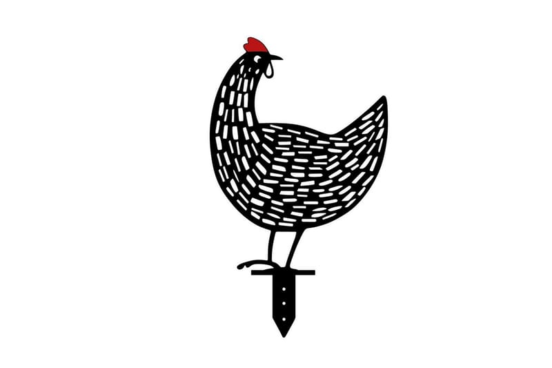 Dekorativ Trädgårds Metalltillbehör Set Gilen Svart - Svart - Inredning & dekor - Trädgårdsdekoration - Trädgårdsfigurer & trädgårdsprydnad - Plastdjur