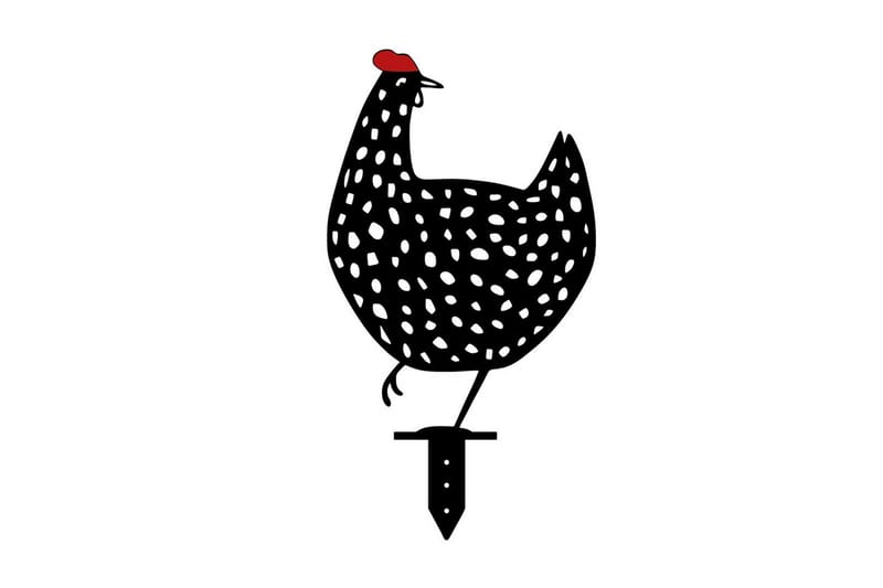 Dekorativ Trädgårds Metalltillbehör Set Gilen Svart - Svart - Inredning & dekor - Trädgårdsdekoration - Trädgårdsfigurer & trädgårdsprydnad - Plastdjur