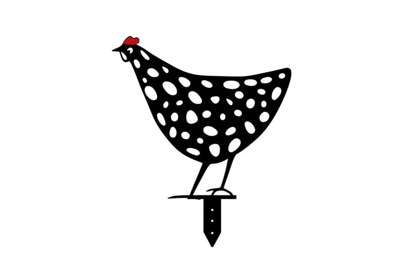 Dekorativ Trädgårds Metalltillbehör Set Gilen Svart - Svart - Inredning & dekor - Trädgårdsdekoration - Trädgårdsfigurer & trädgårdsprydnad - Plastdjur