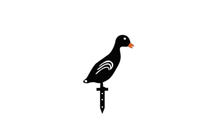 Dekorativ Trädgårds Metalltillbehör Set Periorhaven Svart - Svart - Inredning & dekor - Trädgårdsdekoration - Trädgårdsfigurer & trädgårdsprydnad - Plastdjur