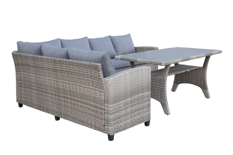 James Light med förvaring - Grå - Utemöbler - Utegrupp - Loungegrupp