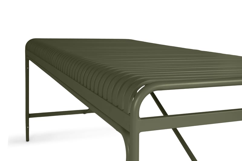 Jarva Rektangulärt Matbord Utomhus 90x200 cm i Metall - Grön - Utemöbler - Trädgårdsbord & Utebord - Matbord ute