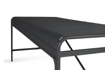 Jarva Rektangulärt Matbord Utomhus 90x200 cm i Metall - Svart - Utemöbler - Trädgårdsbord & Utebord - Matbord ute