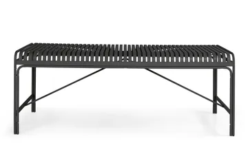Jarva Rektangulärt Matbord Utomhus 90x200 cm i Metall - Svart - Utemöbler - Trädgårdsbord & Utebord - Matbord ute