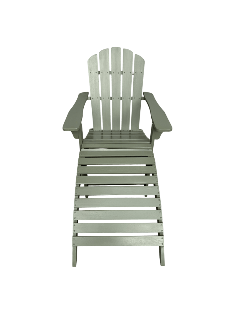 Landet Däckstol utomhus - Mörkgrön - Utemöbler - Utestolar & fåtöljer - Solstol - Däckstol