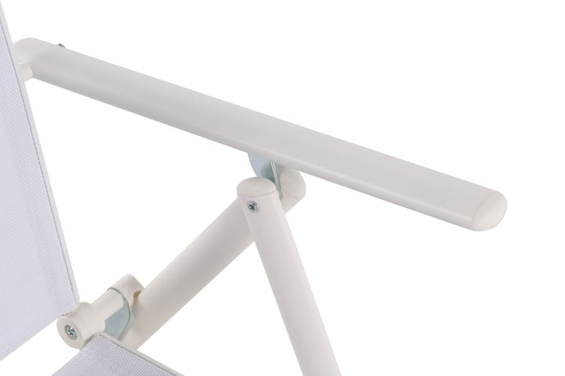 Maggie Vadderad Fällbar Positionsstol utomhus - Vit - Utemöbler - Utestolar & fåtöljer - Positionsstol