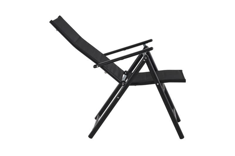 Maggie Vadderad Fällbar Positionsstol utomhus - Svart - Utemöbler - Utestolar & fåtöljer - Positionsstol