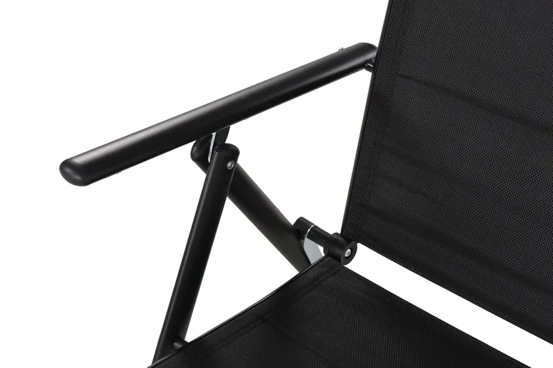 Maggie Vadderad Fällbar Positionsstol utomhus - Svart - Utemöbler - Utestolar & fåtöljer - Positionsstol