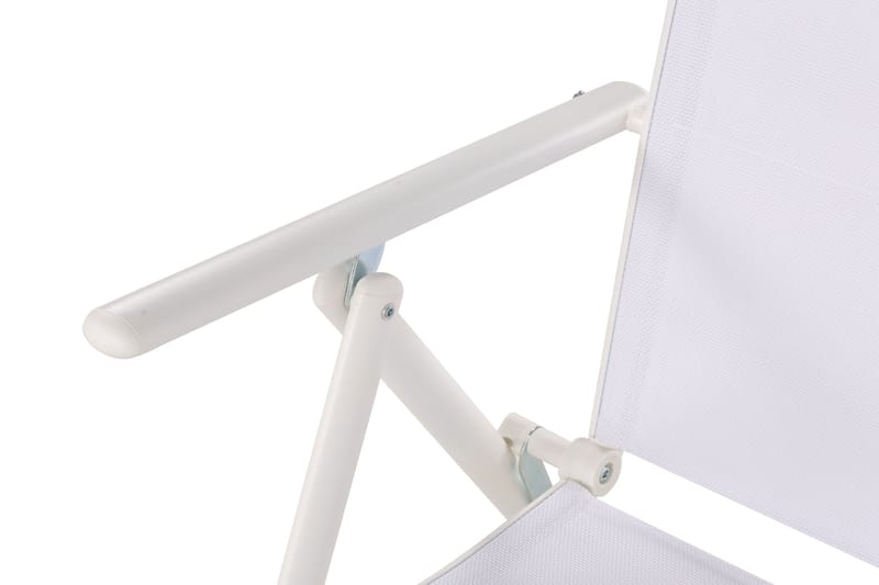 Maggie Vadderad Fällbar Positionsstol utomhus - Vit - Utemöbler - Utestolar & fåtöljer - Positionsstol