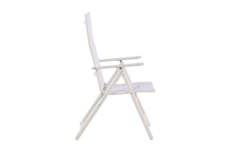 Maggie Vadderad Fällbar Positionsstol utomhus - Vit - Utemöbler - Utestolar & fåtöljer - Positionsstol