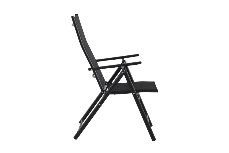 Maggie Vadderad Fällbar Positionsstol utomhus - Svart - Utemöbler - Utestolar & fåtöljer - Positionsstol