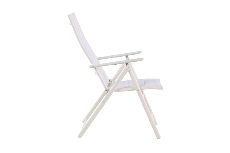 Maggie Vadderad Fällbar Positionsstol utomhus - Vit - Utemöbler - Utestolar & fåtöljer - Positionsstol